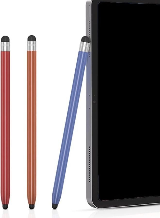 Blue Professional Aluminum Capacitive Stylus Pen for Tablets Smartphones with Tilt Pressure Sensitivity - Image 3